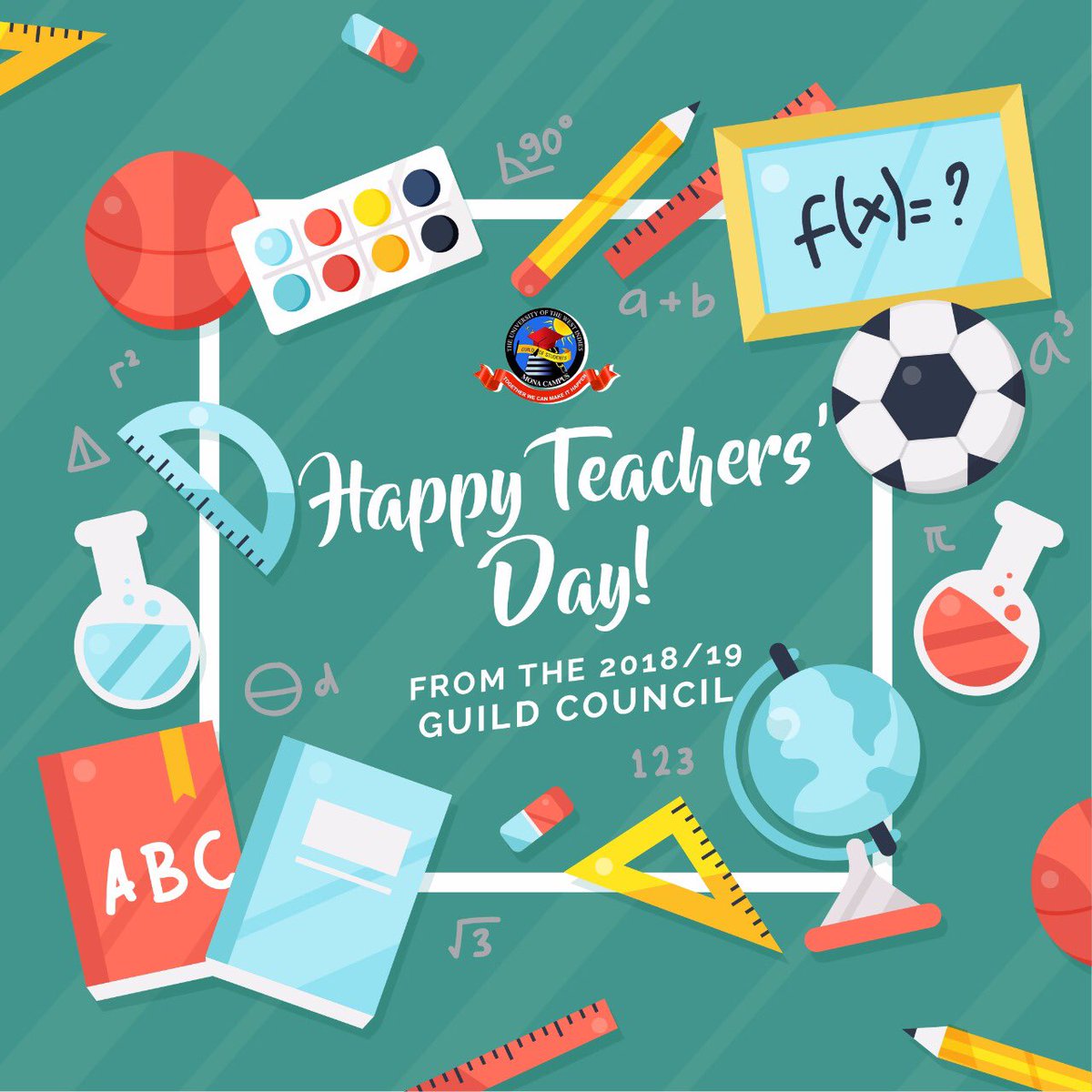 ‘A good teacher can inspire hope, ignite the imagination and instill a love for learning’ - Brad Henry. 
Happy Teachers day to all our lecturers on the UWI Mona Campus. 
#GoodTeachers #Grateful #iRepMyGuild