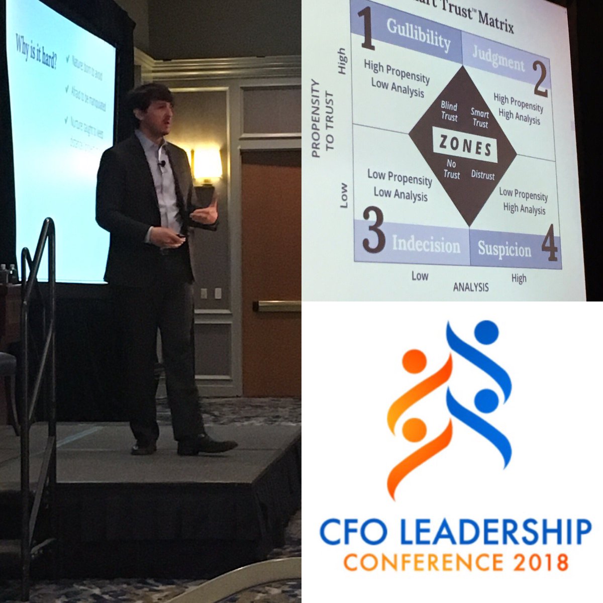 KMTodd's tweet photo. "Building trust takes time!"  Leading The Finance Team To Lead The Organization, Tx Omar Qari @abacus @CFOLeader  #CFOLead https://t.co/CUyvZmKoo6