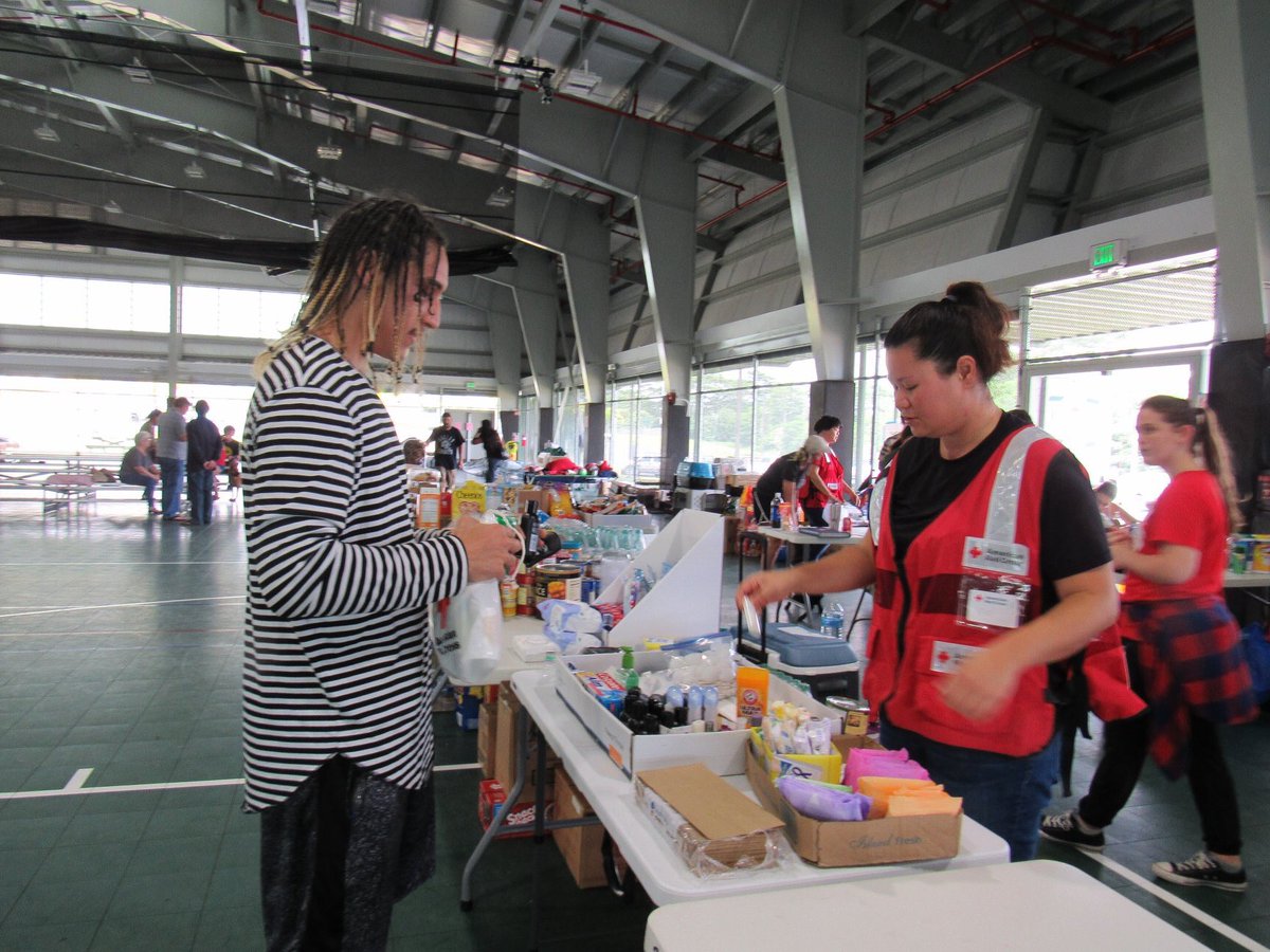 Benioff's tweet photo. I am delighted to partner with @RedCross to provide funding for 100% of their Big Island Volcano Humanitarian efforts.  Thank you to all of the Red Cross employees and volunteers supplying emergency relief.  Our hearts are with those families affected by this natural disaster. https://t.co/luYK0GWXPC