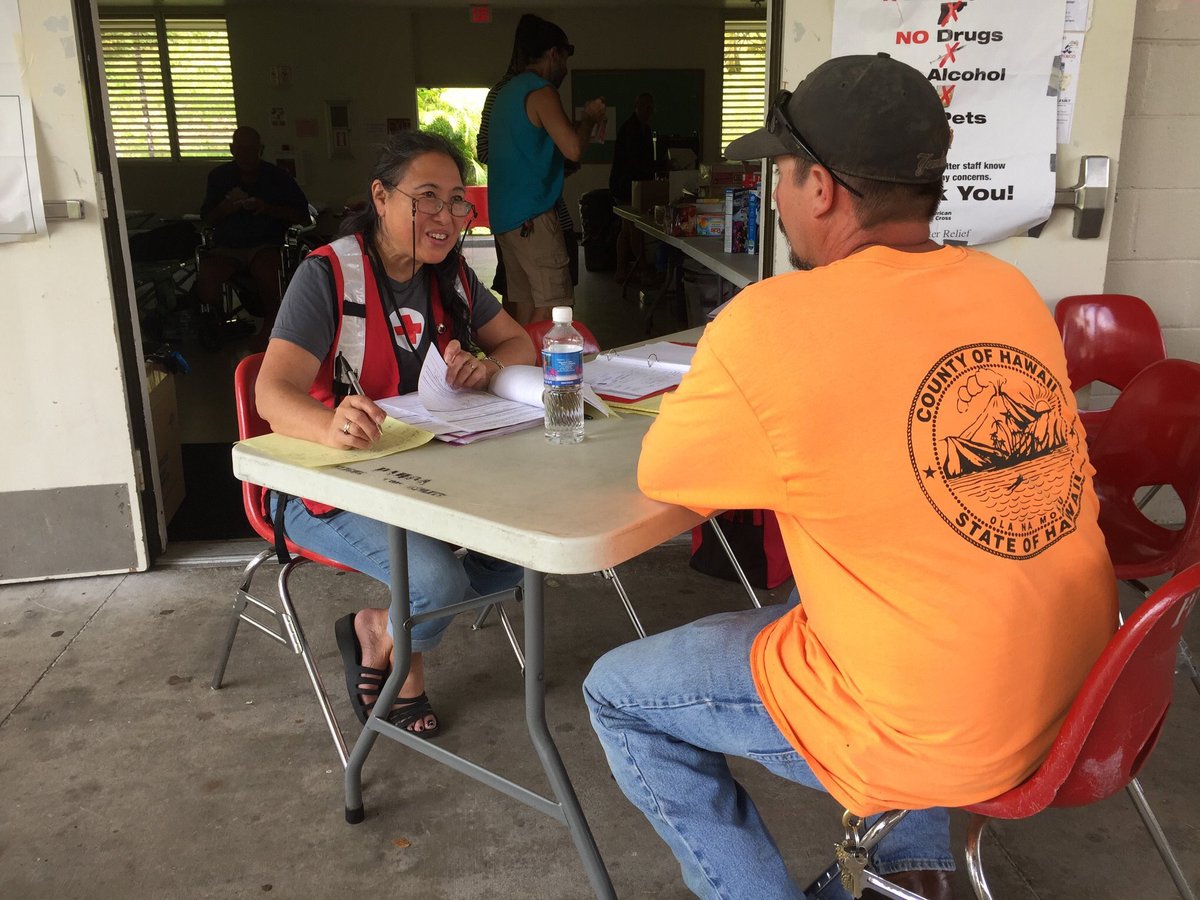 Benioff's tweet photo. I am delighted to partner with @RedCross to provide funding for 100% of their Big Island Volcano Humanitarian efforts.  Thank you to all of the Red Cross employees and volunteers supplying emergency relief.  Our hearts are with those families affected by this natural disaster. https://t.co/luYK0GWXPC