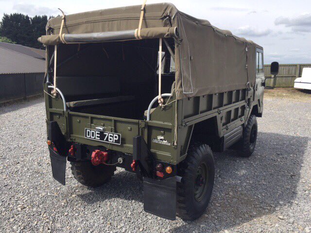 Another stunning, one owner since military release 101 for sale tonight. Comes with full military history and low mileage. V8, RHD and 12v - absolutely fantastic vehicle! #landrover #101 #forwardcontrol