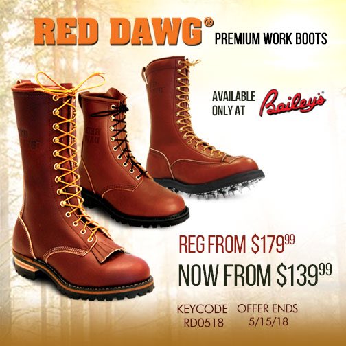 baileys red dawg boots