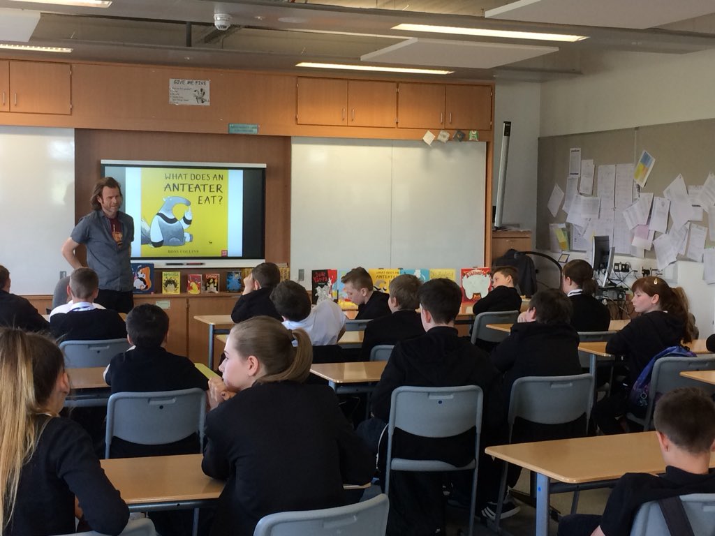 hynes_j's tweet photo. @LevenmouthAc enjoyed another great author talk and workshop with Ross Collins @BookAwardsS1 https://t.co/bSXxhNsHQ8