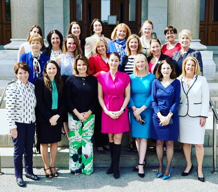 Proud to serve with these strong, fierce amazing women in the #ctgeneralassembly #HRO #ctcapitol #womeninthehouse #leaders