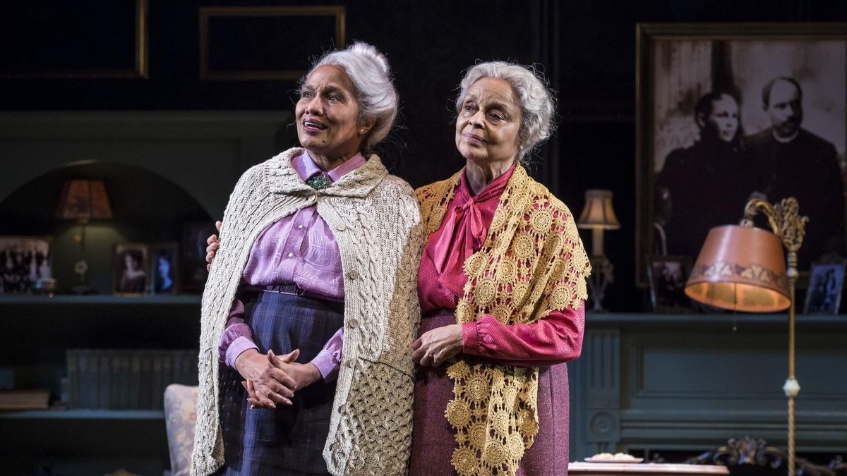 ChiTribEnt's tweet photo. Now the subject of "Having Our Say" at the @GoodmanTheatre, what would Bessie and Sadie Delany, two pioneering sisters and daughters of a former slave, think of 2018? https://t.co/LapI22gc6c https://t.co/kMdesilXZ8