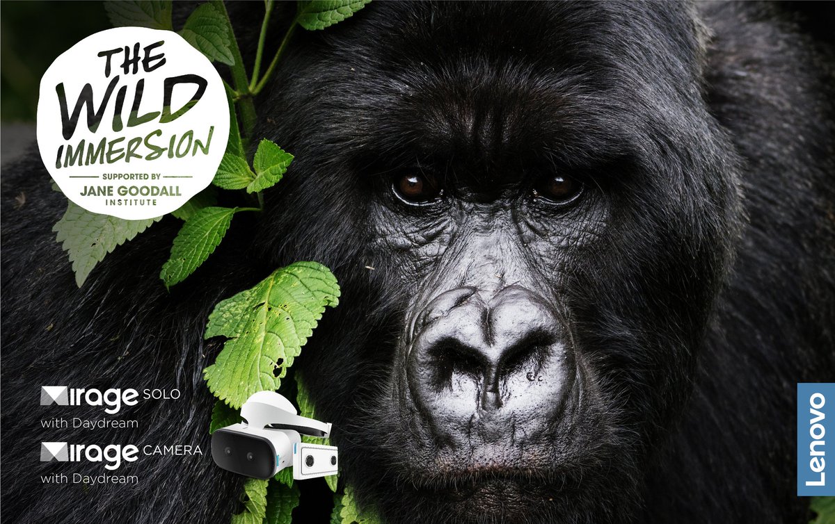 The Earth's population of wild animals has declined 58 percent over the past 40 years.

As a commitment to raise awareness, <a href="/Lenovo/">Lenovo</a> has partnered with Wild Immersion and <a href="/JaneGoodallInst/">Dr. Jane Goodall & the Jane Goodall Institute</a> to create a VR experience at #Cannes2018 lnv.gy/2FU2Csf
