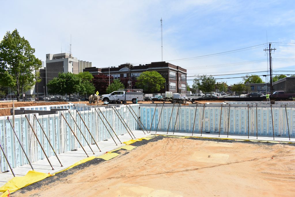 We are back at the Vineland Police Department setting panels.