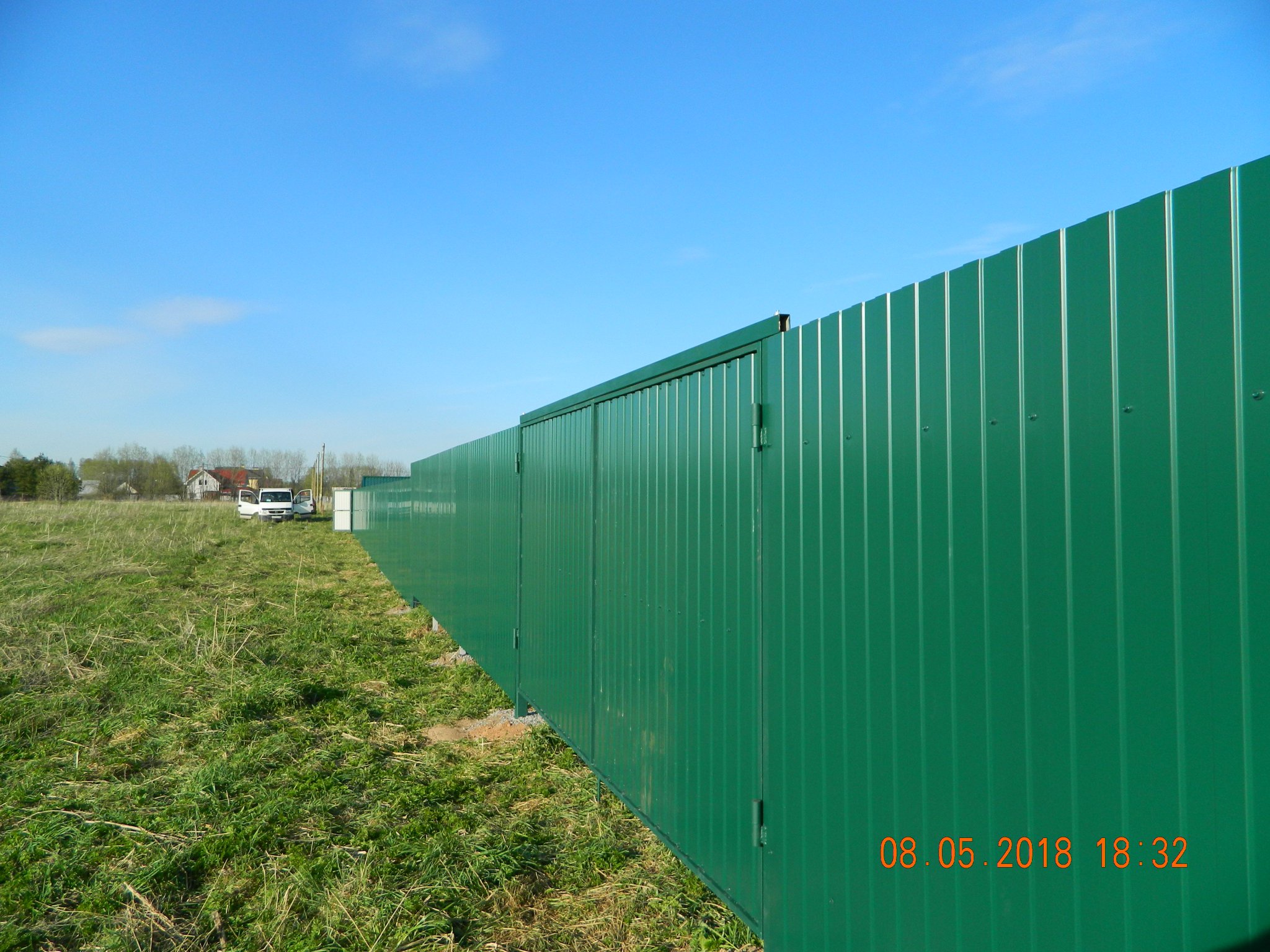 RAL 6018 профлист