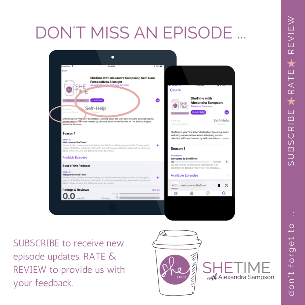SheFirstProject's tweet photo. Episode 6 of #SheTimePodcast is up! Check out the full episode here: https://t.co/1X27MjONjU. We're talking Women & Entrepreneurship with filmmaker and entrepreneur Erin Bagwell. #SheFirst #bosschicks #womenentrepreneurs #dreamgirlfilm #selfcare #selfcarematters #selfcaretips https://t.co/PuyapOA3Fx