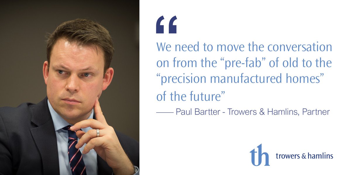 Trowers's tweet photo. Check out our new #Modular #Construction report https://t.co/0a3Unvu0Oa huge thanks to all our contributors inc @Castconsultancy @castleoak @ArithistLtd @OsborneNews @WhitbreadPLC @HTADesignLLP @landg_group @ChooseBLP @TowerEightUK @SwanHousing @BerkeleyGroupUK https://t.co/lkVY0oZcqj