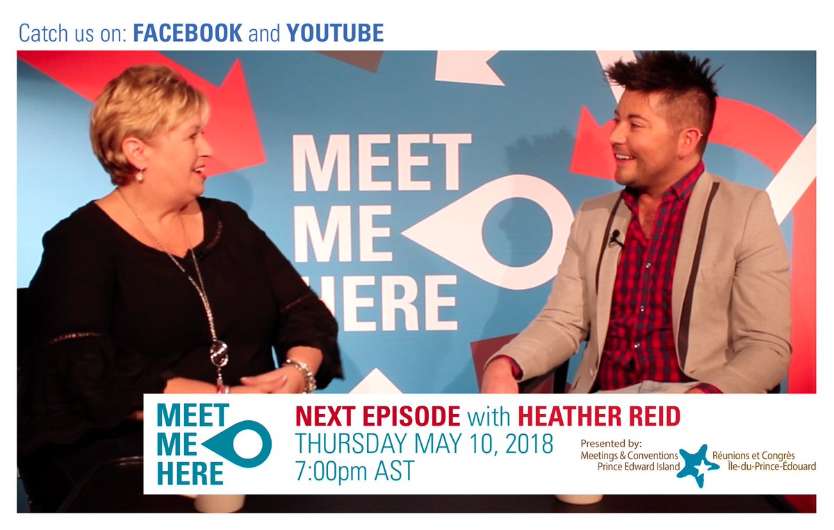 Remember to tune in Thursday for Episode 5 of Meet Me <a href="/MeetMeHereTV/">Meet Me Here</a>  where we are interviewing our #MasterMeetingPlanner <a href="/PlannerReid/">Heather Reid</a> @patfaller @the_petkeeper <a href="/Mare6868/">Mary-Helen McLeese</a>