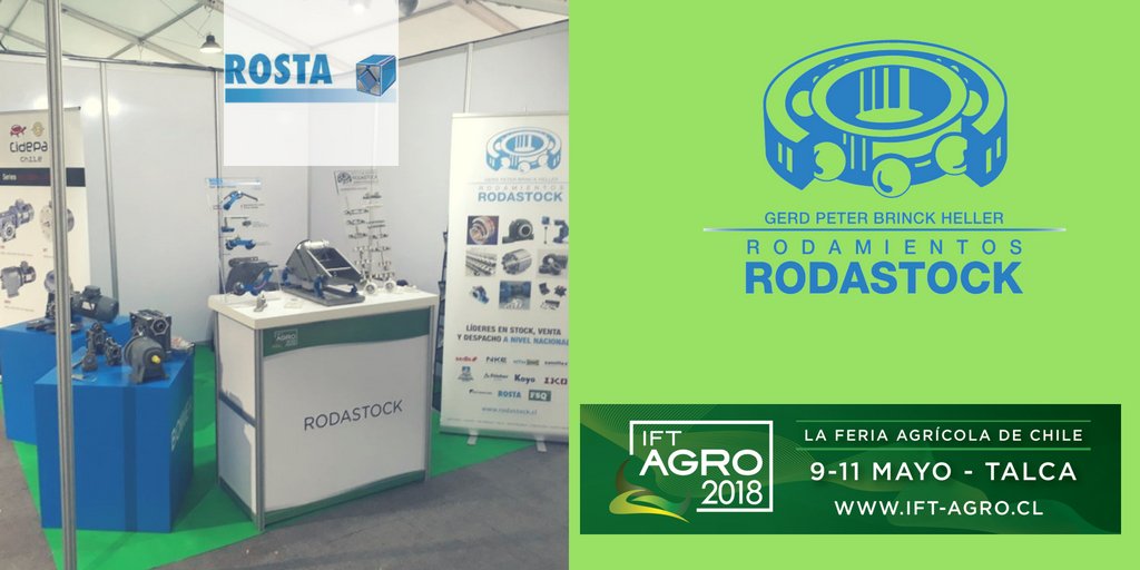 RodastockCorp's tweet photo. Rodastock en IFT Agro 2018:
Representante en Chile de marcas líderes mundiales, para la Industria Agrícola.
#IFTAgro2018 #iftagro stand A-306 https://t.co/aEJLQLiqlt