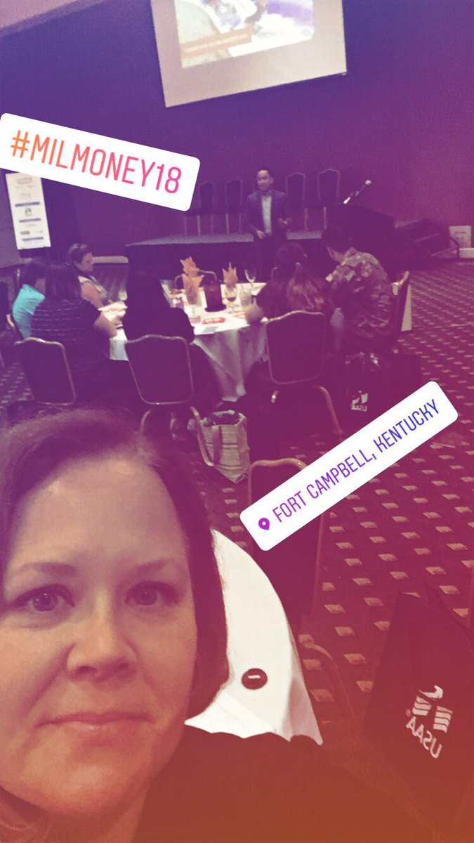 FinanceLacey's tweet photo. Watching @JasonVitug knock it out of the park! #milmoney18 #RTFW18 https://t.co/B0ajDpuvUI