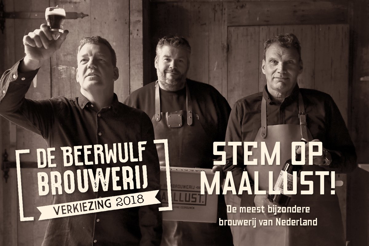 HELP WANTED 🍺 Naast provinciewinnaar van de Beerwulf Brouwerijverkiezing willen we ook graag de 'Meest Bijzondere Brouwerij van Nederland' worden! Hoe kun je ons helpen? Door te stemmen via → beerwulfbrouwerijverkiezing.nl…
Stemmen = top, delen is nog beter! 😉