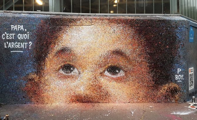 gemprojecmarket's tweet photo. El artista que añadió códigos QR a sus murales para recibir donaciones en Bitcoin https://t.co/fDZwqwehc6 #Botize https://t.co/FZvT0sdKzt