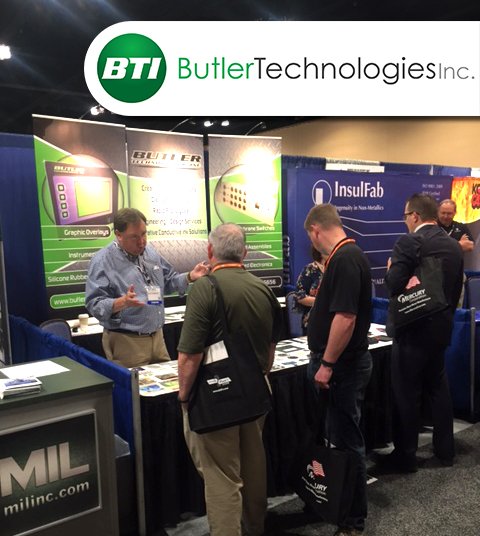 Butler_Tech's tweet photo. We're busy at the @Design2Part Show. Stop by and see what we're up to. #PrintedElectronics #GraphicOverlays #UserInterface #DesignServices #ButlerTechnologies https://t.co/u4cFjI1AY9