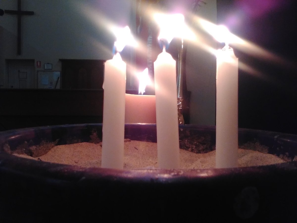 <a href="/BLucky23/">Lucky</a> Coop &amp; Willow: Bootiful Lucky, mummy lit a candle (left hand side) in church today in honour of your sweet brofur Bear and for your and your family's hearts dat miss him 🙏💔🌈