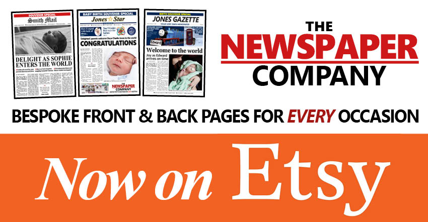 TheNewspaper_Co's tweet photo. 👶Looking for the perfect present for a new born baby?

📰 Buy a gift that lasts a lifetime with one of our bespoke newspaper pages crafted about the new arrival

Message us for details or order at: https://t.co/ImCMeptPgc

#baby #newbabygift #etsy #etsyuk https://t.co/LeTtlqttvi