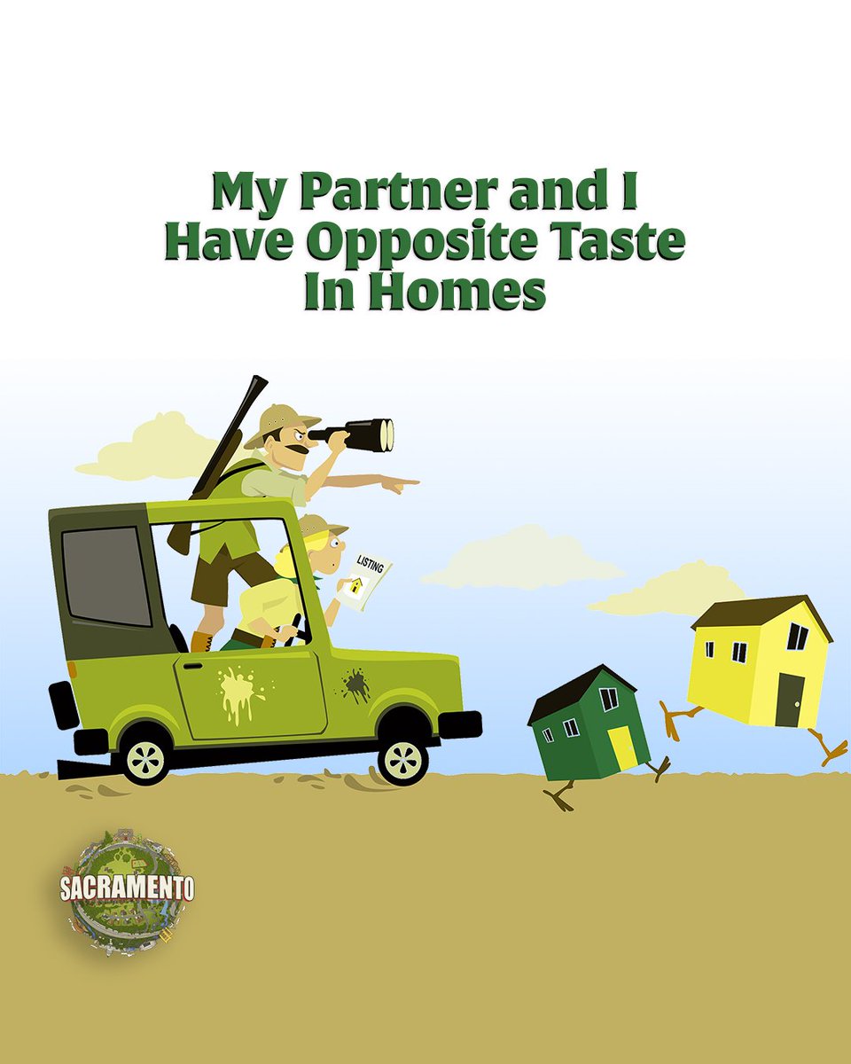 SacLiving's tweet photo. My Partner and I Have Opposite Taste in Homes

https://t.co/6rD80AfgJB
.
#couplestherapy #homeownership #sacramentorealestate https://t.co/ycIrGpISbe