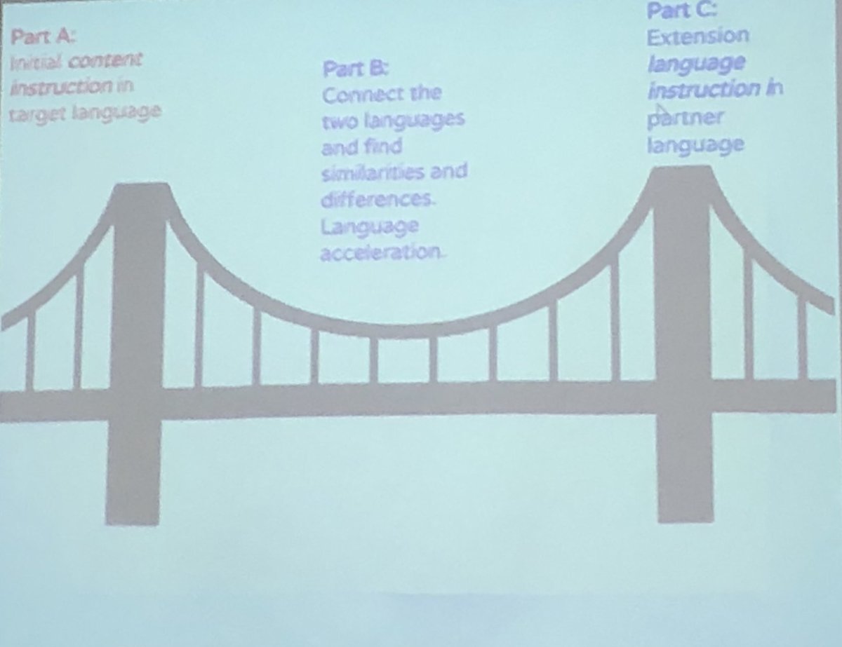 AlishaElrod1's tweet image. The Bridge is an intentional way to connect L1 &amp;amp; L2 #kleinDualLanguage