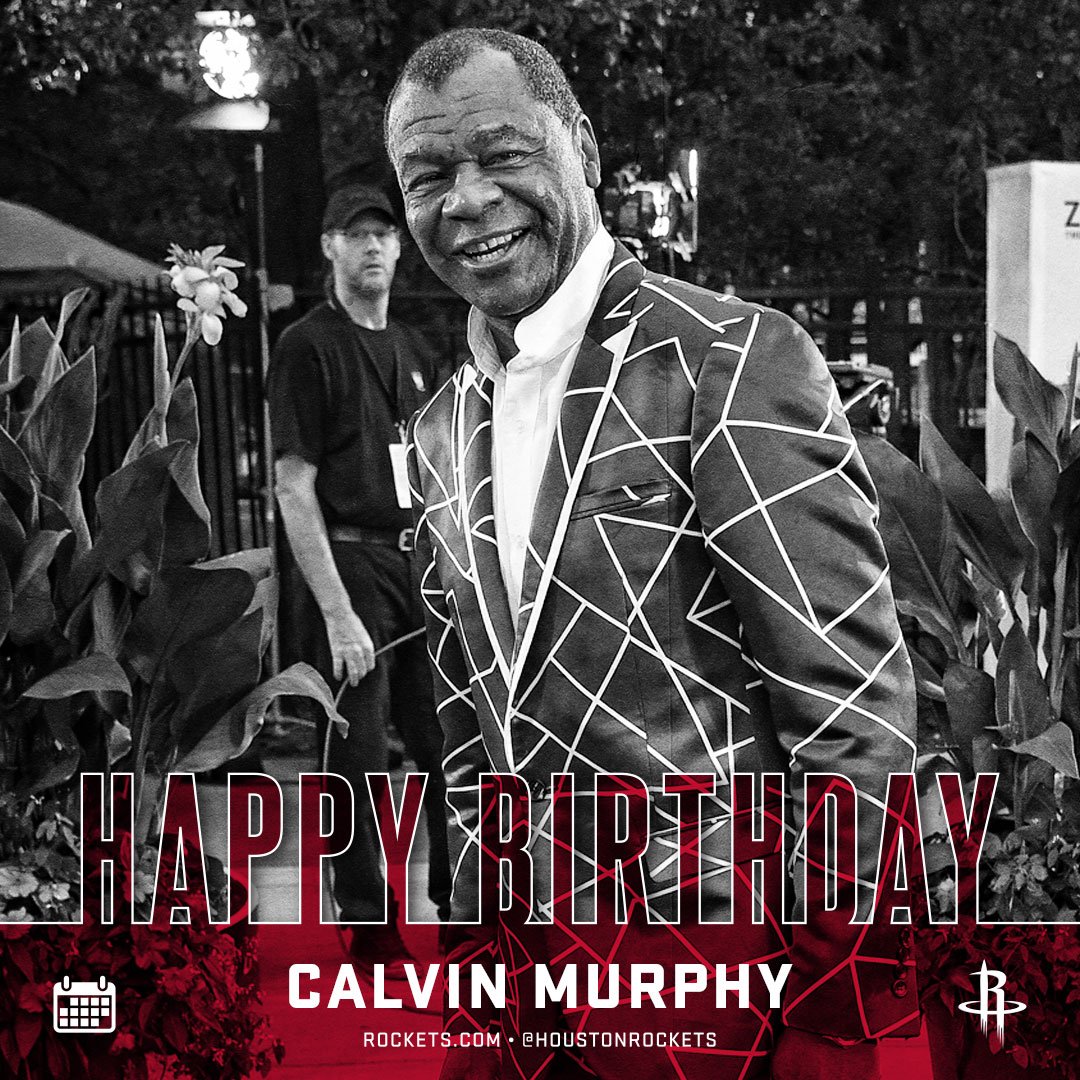 Remessage to wish Legend & Hall of Famer Calvin Murphy a happy birthday! 