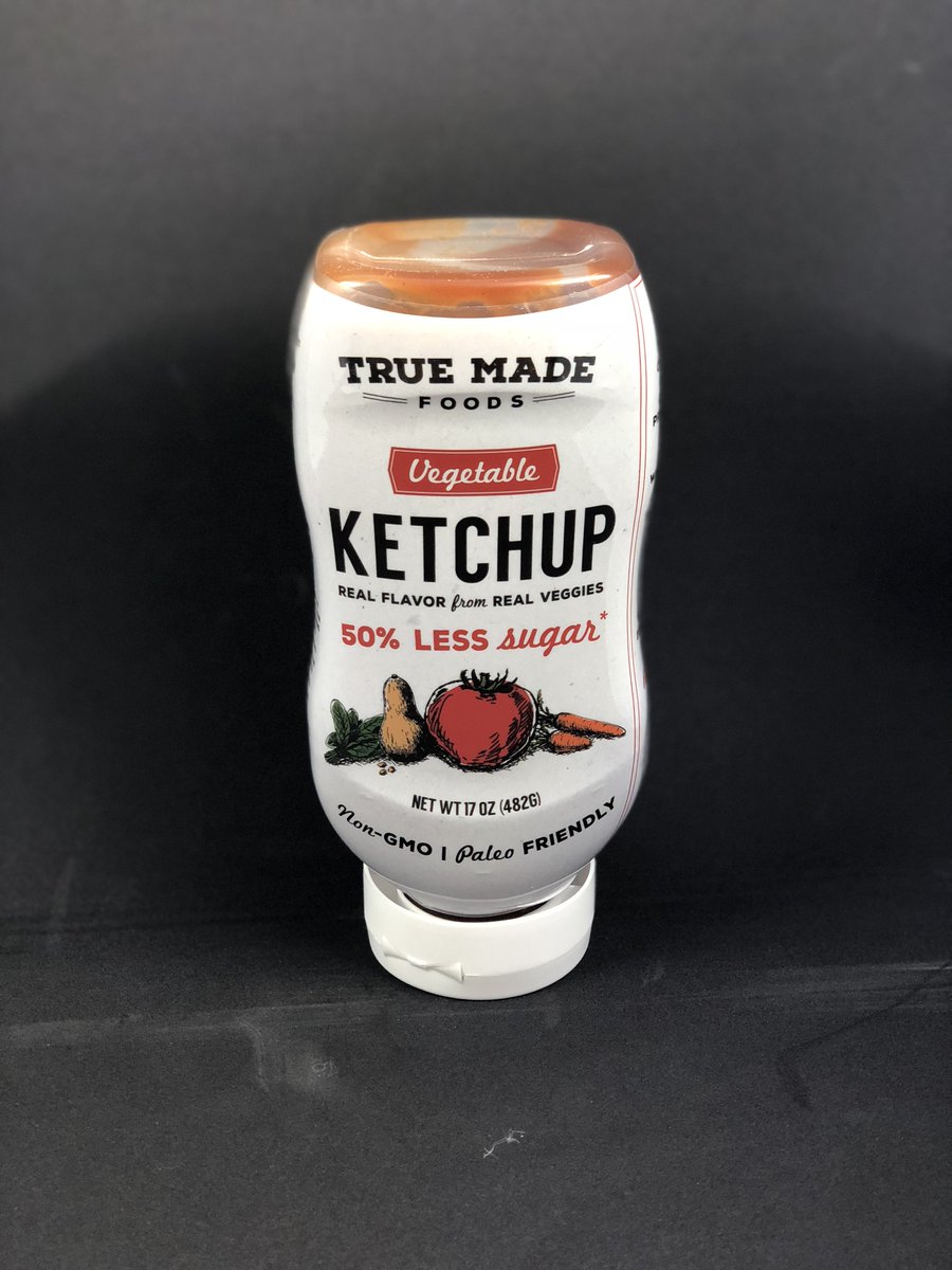 bnutritious's tweet photo. Eat your veggies with ketchup?? Fun find from @TrueMadeFoods with spinach, carrots and squash in every bottle-…maybe this takes away a bit of “mom guilt” that ketchup is something a food group in my house?! Thanks @DiscoverLMS for the goodies! #TipTuesday #Bapproved https://t.co/oLFYjl36SG