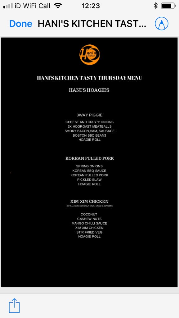 Don’t forget <a href="/CobaltPark/">Cobalt Business Park</a> , tasty Thursday. Come and try a Hanis hoagie