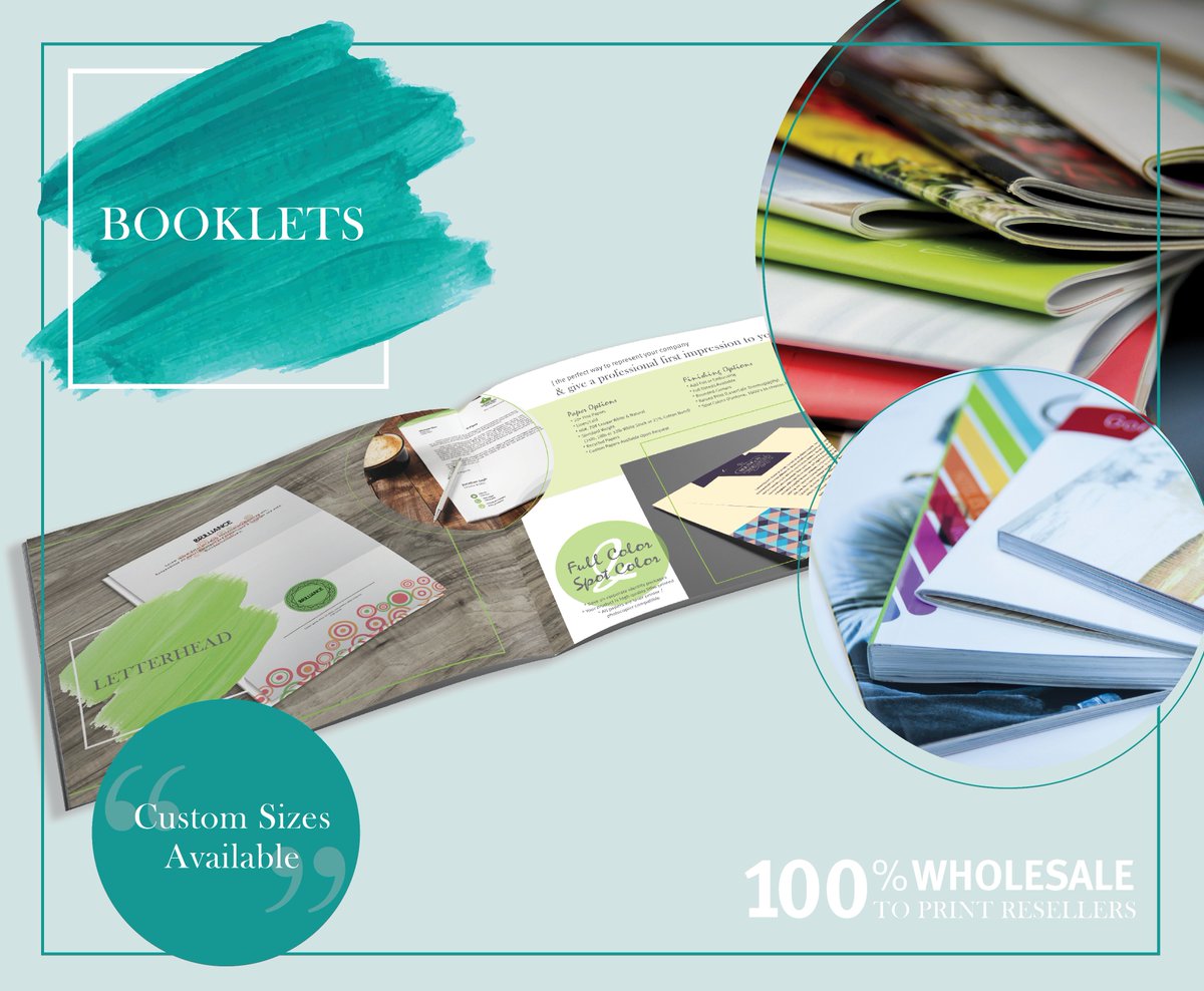 EvoPrintUS's tweet photo. Booklets - 100% Wholesale Printing Solutions.
Go to https://t.co/gL3pe4ezRd
> Custom Sizes Available 
> Variety of Binding Options
> UV Coating
> Superior Customer Service, Local Delivery, Quick Turn Times!
#print #marketing #wholesale #booklets #corporatebranding #mktgmaterials https://t.co/6NSl7h2XXe