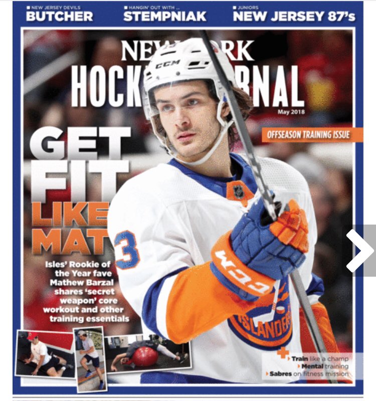 SportcorePro's tweet photo. Thanks to @Barzal_97 and @NYHockeyJournal for a great article. Check it out at https://t.co/P84TLRjGca #notsosecretanymore #sportcoresquad https://t.co/Wrmy3PwUzZ