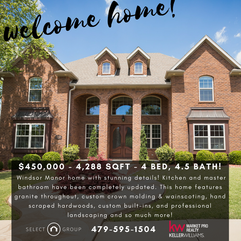 NWASelectRealty's tweet photo. Your dream home just went live on the market.... #Bentonville #NWA #NWAR #northwestarkasnas #arkansas #arkansasomesforsale https://t.co/Sz4cgwyEHM https://t.co/75y8oKxLkj