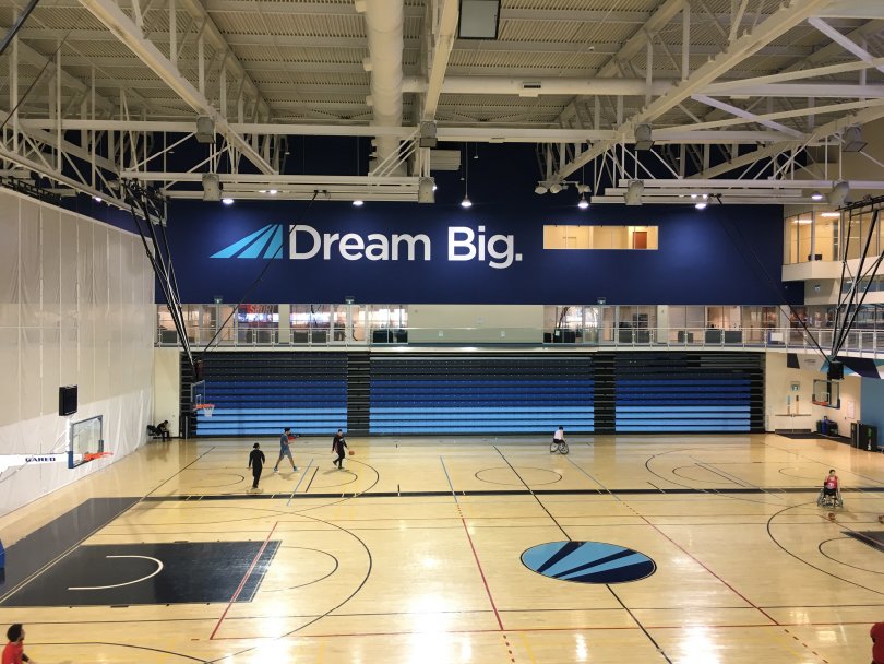 tpascentre's tweet image. It is officially one month since we launched our new brand. We installed many brand activations around the Centre to bring your story to life. Do you have a favourite? Post a picture and tell us why! #dreambigTO #puddletopodium @TorontoPFR @UTSC_Athletics