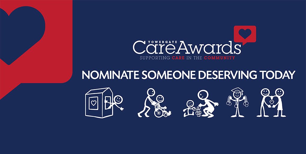 Towergate's tweet photo. The #TowergateCareAwards are now open for nominations. Find out more: https://t.co/CCxkc4KNzB https://t.co/RTwXBrwBXh