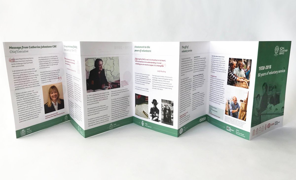 SBW_Advertising's tweet photo. We've collated all the Royal Voluntary Service's major milestones and momentous achievements in one place, to celebrate their 80-year anniversary. And what a history! We hope this is only the beggining. #royalvoluntaryservice @RoyalVolService #forthegoodstuff @SBW_Advertising https://t.co/MT7maekaR8