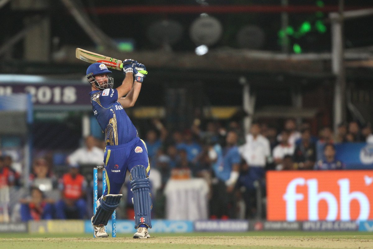 mipaltan's tweet image. 1⃣ four and 3⃣ huge sixes. Paltan, what was your favourite shot of @Cuttsy31's blitz?

#CricketMeriJaan #KKRvMI #MumbaiIndians