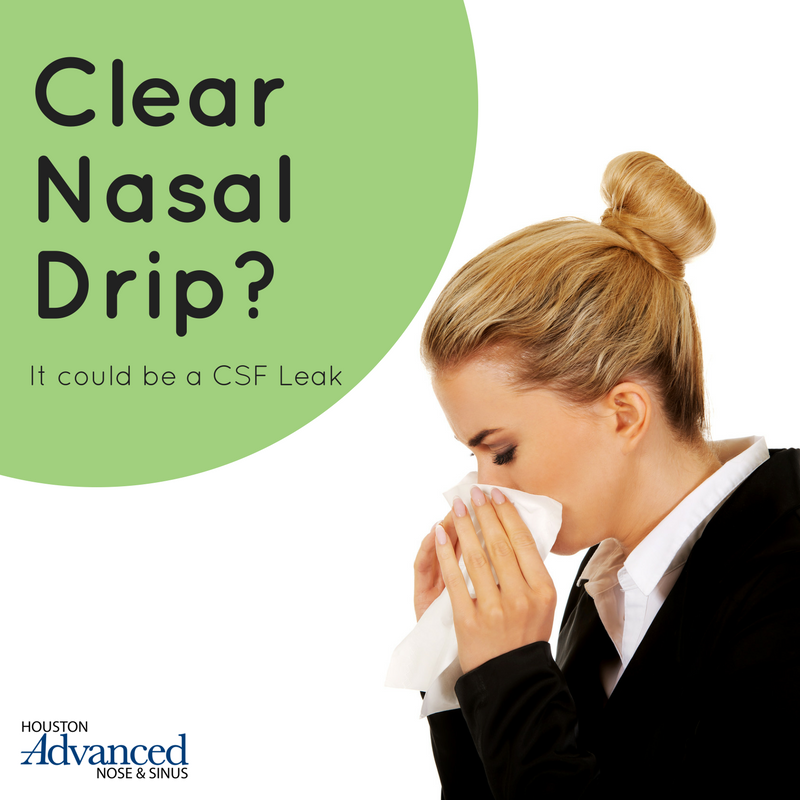 Spinal Fluid Leak From Nose