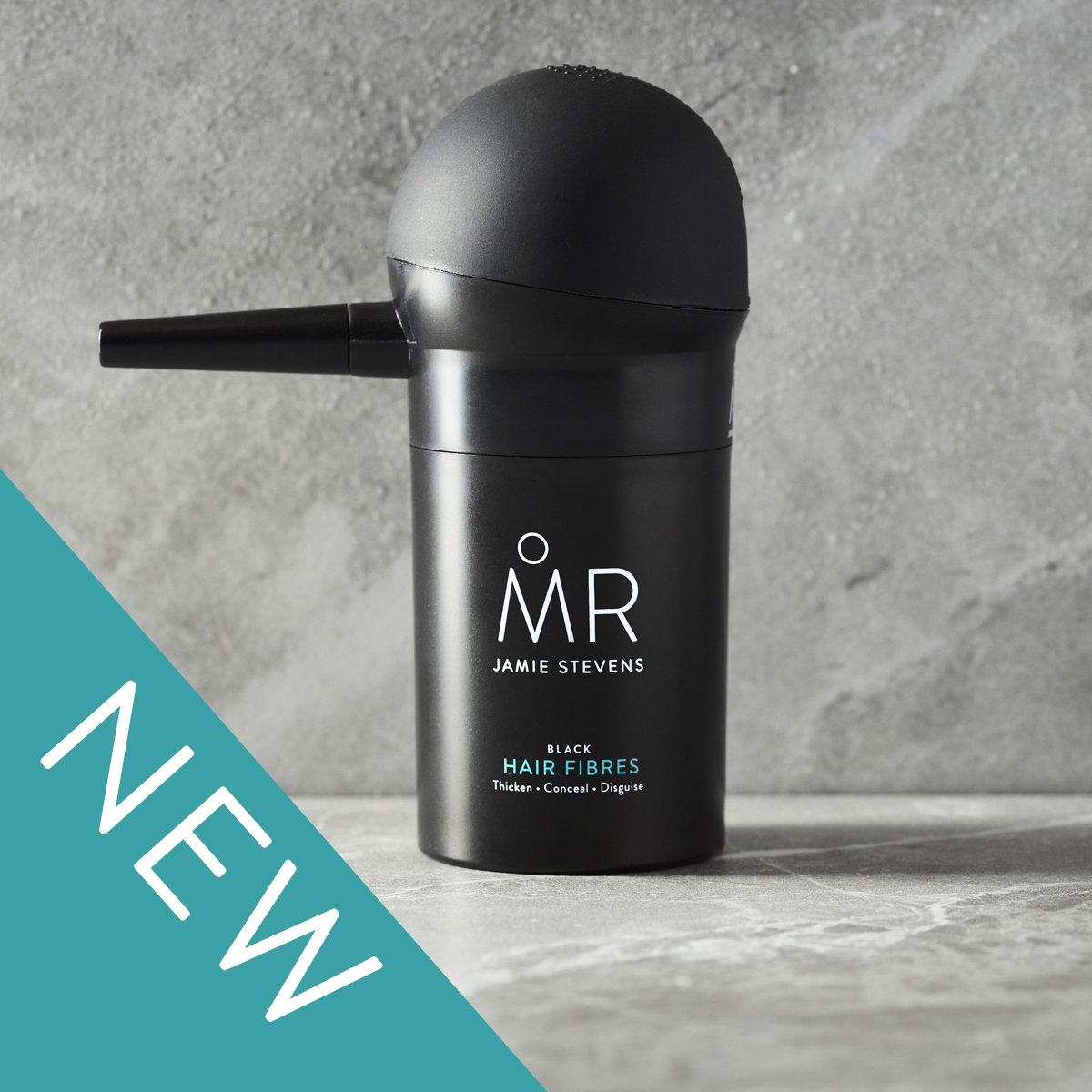 NEW IN! Introducing MR. Hair Fibre Applicator, the latest edition to our expert men's haircare range. Make precise applications of MR. Hair Fibres with our new twist on spray applicator ✌️ mrjamiestevens.com/shop/mr-disgui…