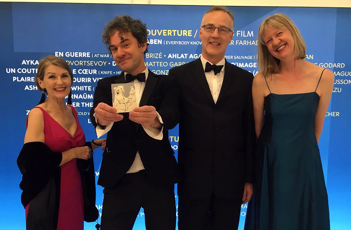 Mark Cousins at Cannes Film Festival