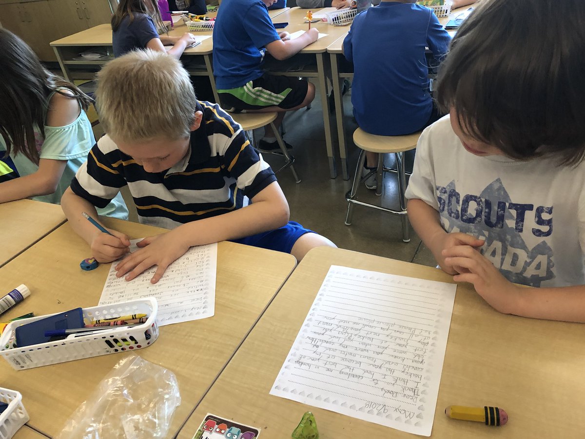 3wlittlefalls's tweet photo. Writing letters of appreciation to someone who has supported & encouraged us #passiton #acknowledgingothers #thankyou #kidsmatter #MentalHealthAwarenessWeek https://t.co/SIAuD3pZJb
