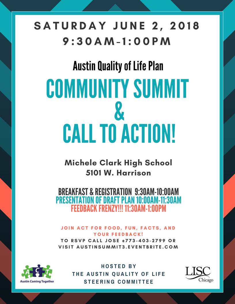 ACT_Chicago's tweet photo. Happy Wednesday!
Please join us June 2nd for the Austin Community Summit!
#WeLoveAustinChi #AustinComingTogether #AustinWorkingTogether #Thrive2025
#AdvancingAustin https://t.co/IP8C0ASgb1