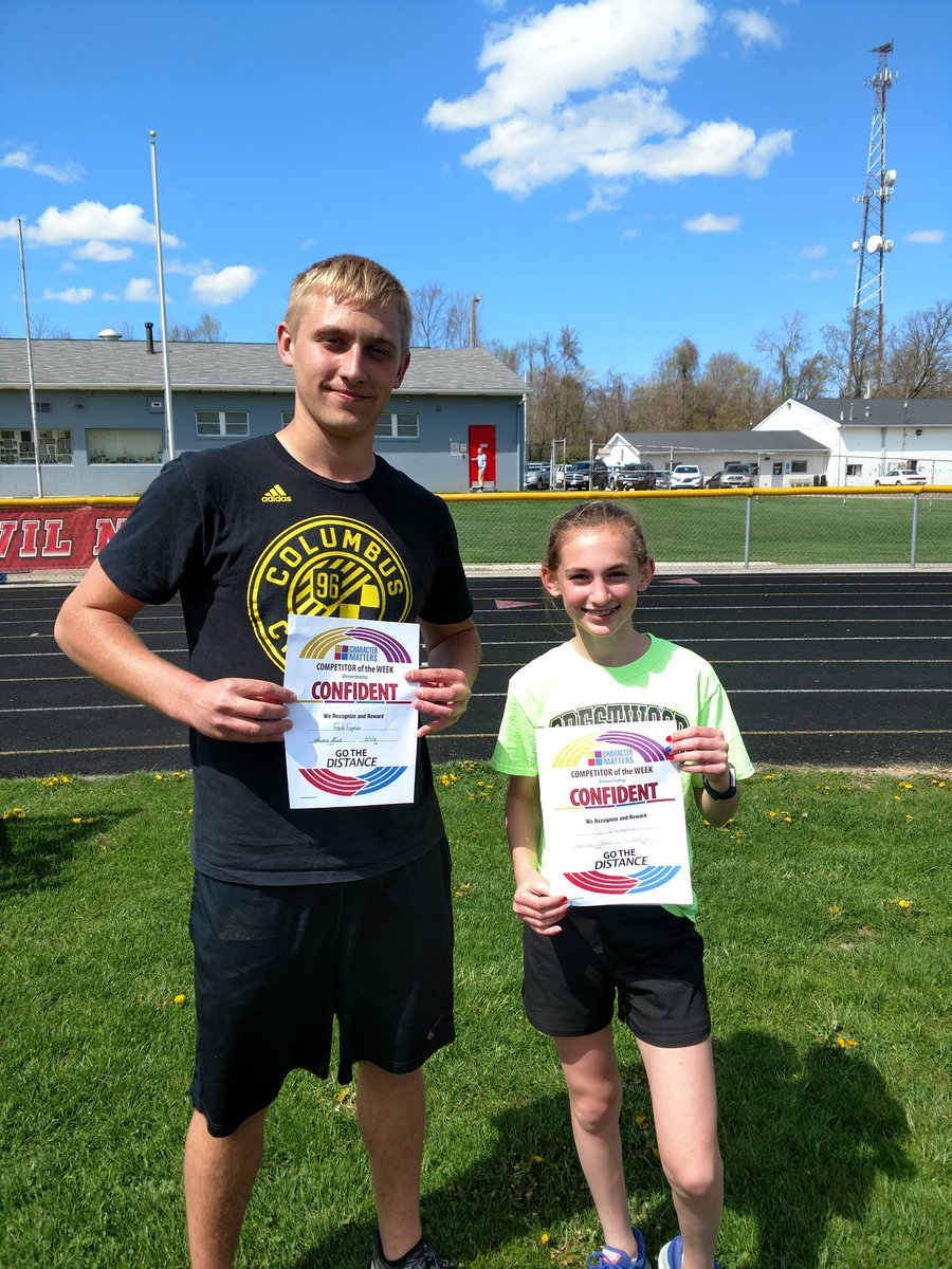 Congratulations to our "Confident" Character Matters winners: Frank Fugman &amp; Zoe Simmons! #gothedistance, #everykid