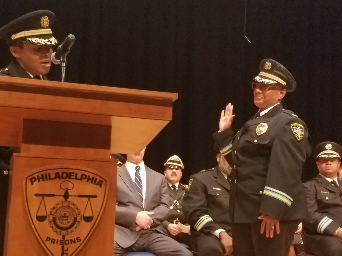 PhillyPrisons's tweet photo. Cadet graduation, promotions and #correctionalemployeesweek - #24x7x365 #phillystrong https://t.co/RXOk24umht