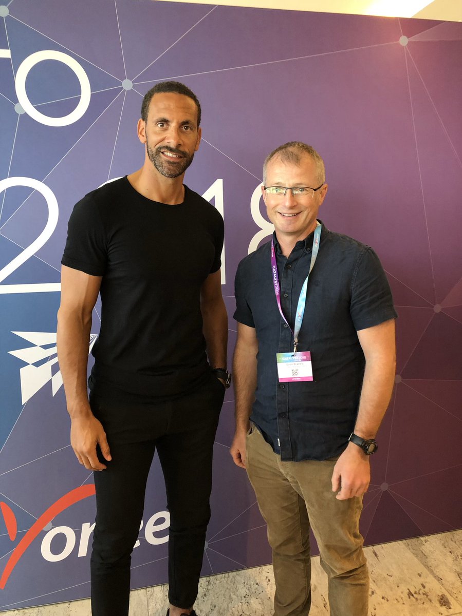 ActiveWorking's tweet photo. Our founding Director, Gavin Bradley met #inspiring #TopGun @rioferdy5 to introduce plans to improve KIDS HEALTH &amp; WELLBEING via #SitLess #MoveMore @getGBstanding https://t.co/tENlYRUQd1