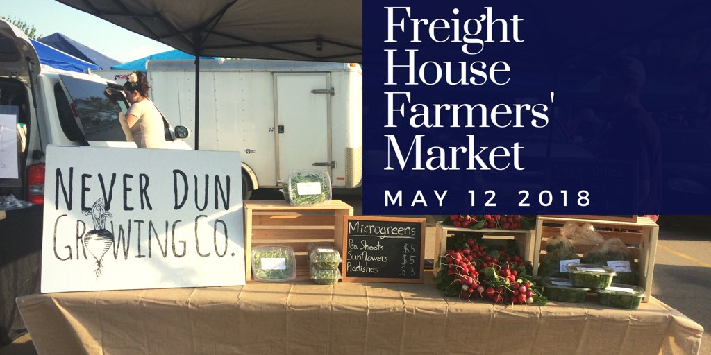 neverdungrowing's tweet photo. We had a great time last weekend and will be back in Davenport this Saturday! Come out and join us! #freighthousefarmersmarket #neverdungrowingco https://t.co/acnaPykD4G
