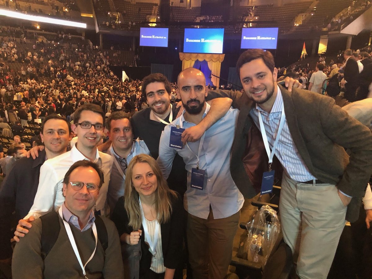 Part of the <a href="/AmiralGestionAM/">Amiral Gestion</a> team in Omaha last week for the berkshire hathaway annual conference. A beautiful experience