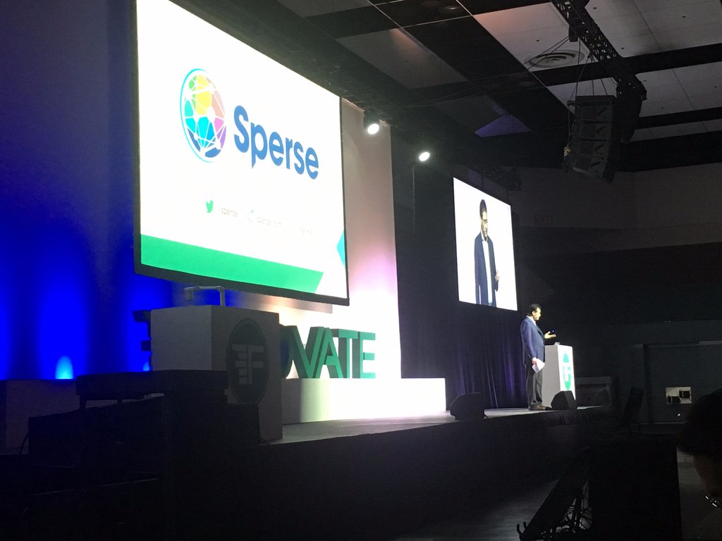 quovo's tweet photo. Great demo from @Sperse at #Finovate! https://t.co/IGGgSNun0N