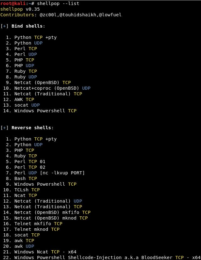 javutin's tweet image. Really helpful generator of bind and reverse shells using #python2 github.com/0x00-0x00/Shel… #redteam #Pentesting #Security #ctf