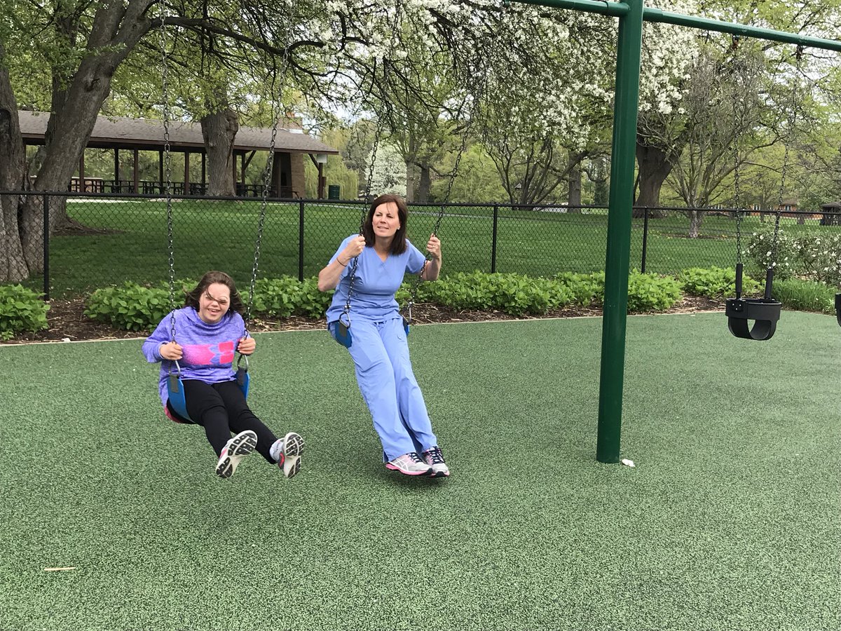 MrsConnerSLP's tweet photo. Having a blast at the park! #polarbearpride https://t.co/ddGEl7lxoo