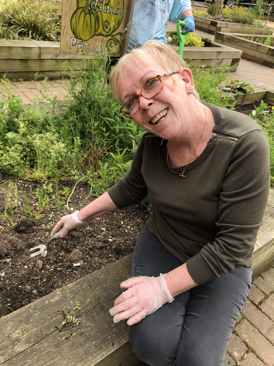 salvodanholland's tweet photo. Some of the residents have been taking the opportunity to give the garden at @salvationarmyuk Gateway a makeover. Well done team! #Homelessness #SeeingPeopleNotLabels https://t.co/E3qtfO2tIq