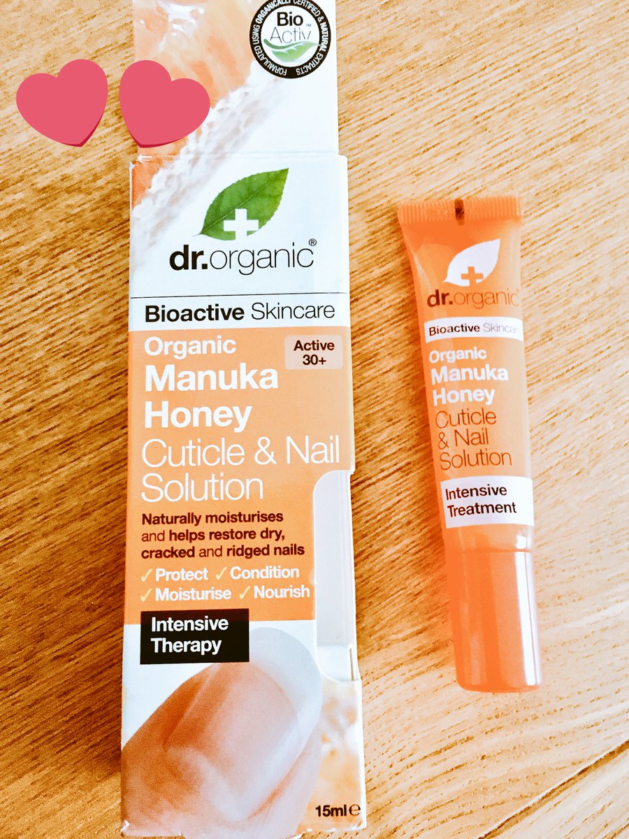 💕ing my new Manuka Honey cuticle cream from <a href="/dr_organic/">dr organic</a> they have buy one get another half price in @holland_barrett #CleanerBeauty #FreeFromSkincare #NaturalScents