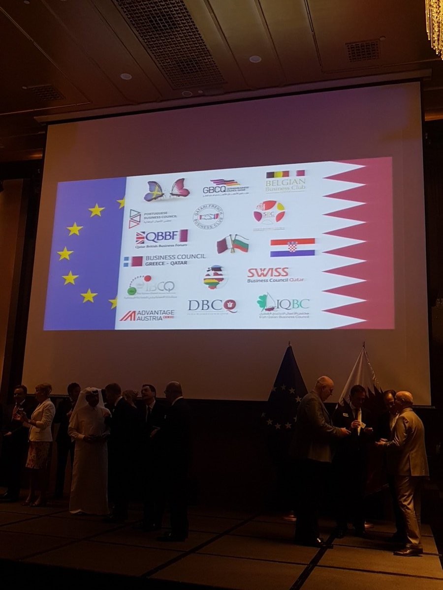 Attending #Europedayqatar. Great initiative by the European business councils.